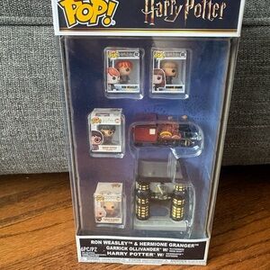 Funko Bitty Pop Harry Potter Collectible 6 Pcs New In Box